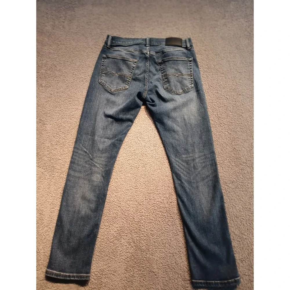 Lucky Brand Men's Skinny Jeans W31 L30 Blue Denim Medium Wash Stretch